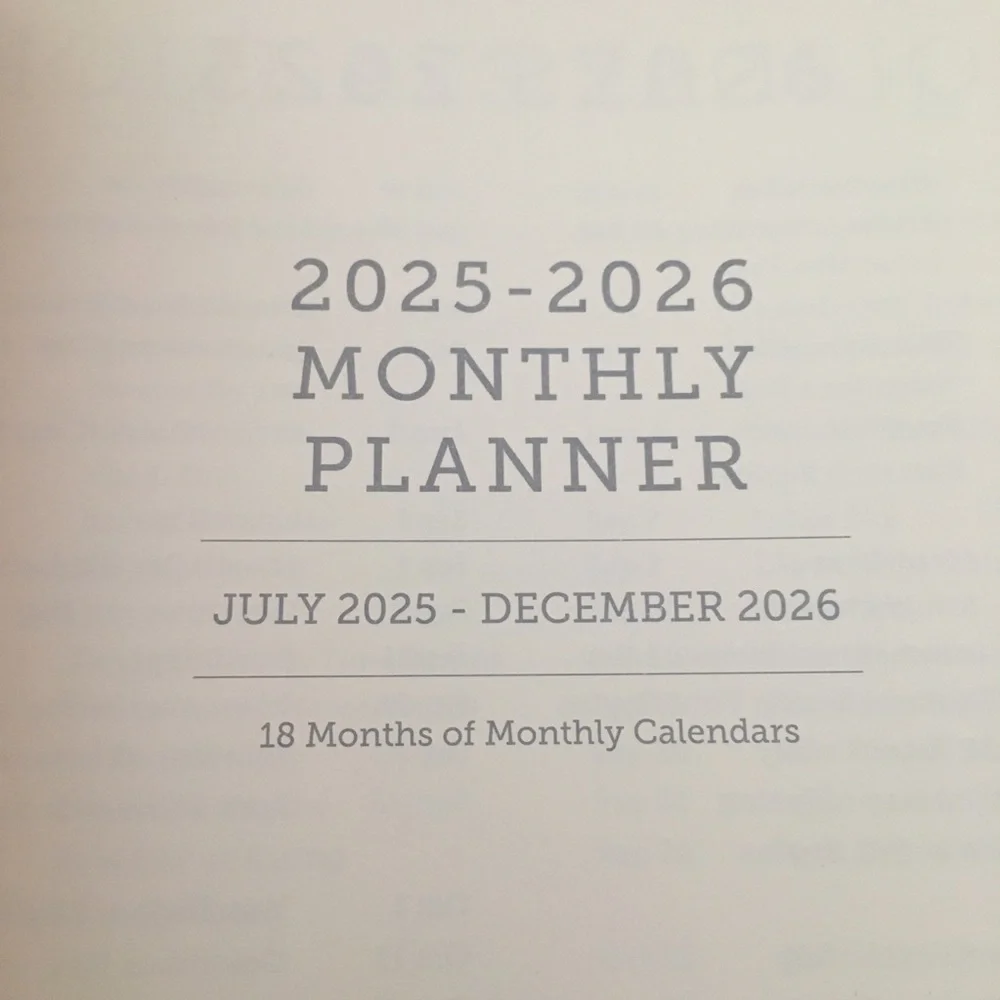 Clementine Paper Inc Large Calendar Booklet - Picture 6 of 10